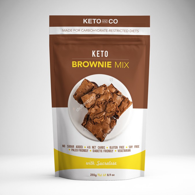 Modern Clean Retail Packaging for Low Carb Food Brand | Product ...