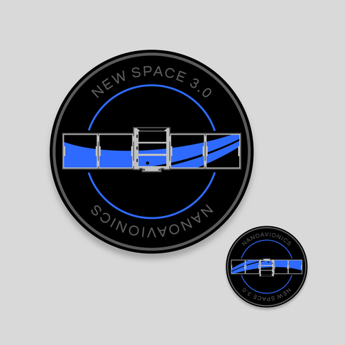 コンペ「Exclusive Satellite Mission Patch Design」のデザイン by Nat Herreraさん 