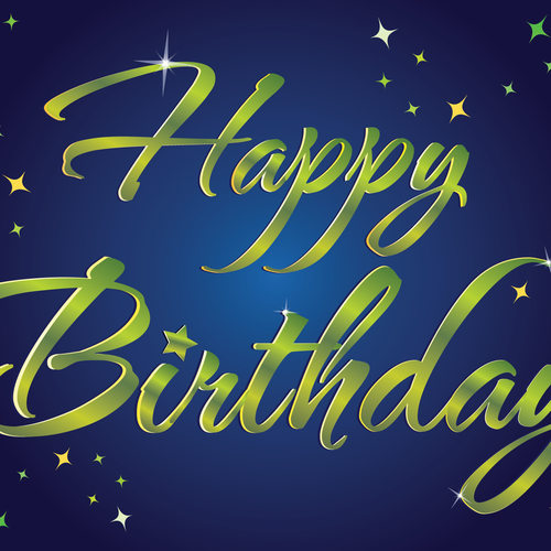 Create cool birthday card designs! Design by MegaMagiFX