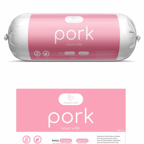 Premium Fresh Dog Food Design by Sukira