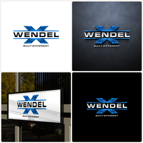 Design di Luxury Logo Design for Wendel X — A Premium Construction Brand Built Different di golden_koi