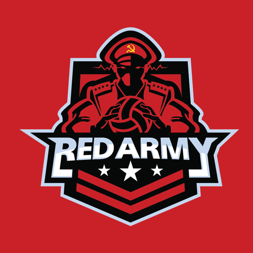 Create a cool, intense, captivating and intimidating logo for a Sports Team - RED ARMY Design by Nulungi