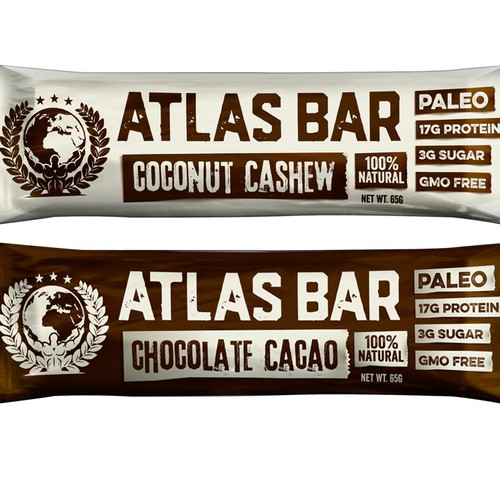 Protein Bar Needs Powerful New Packaging Design by Bracalone