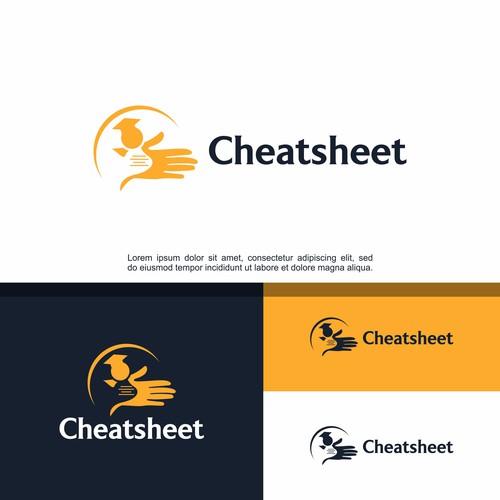 Unique descriptive combo mascot Logo that embodies the action of cheating on a test & shortcuts Design von opiq98