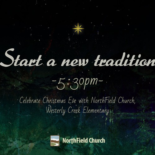 Create an inviting Christmas Eve Church Service Graphic | Illustration ...