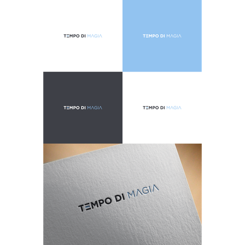 Design by - V I O S - titled "Tempo di magia quiere empezar con buen pie con un LOGO inspirador"