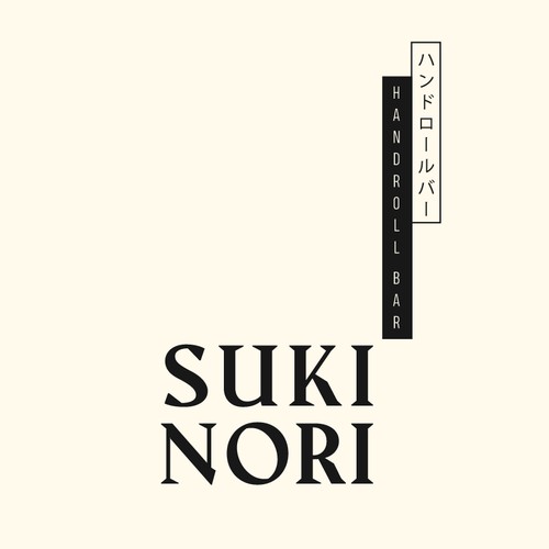 We need a logo for Florida's first Handroll bar. Minimalist, Art, Simple. Design by Blanc Lueur