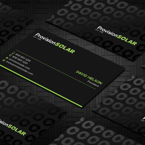 Design Solar Business Cards por Design"Glory"