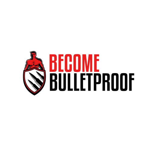 Hard hitting logo to make men feel bulletproof | Logo design contest