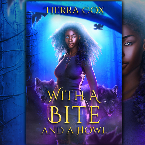 With A Bite and a Howl - A paranormal fiction cover Design by RAGON..