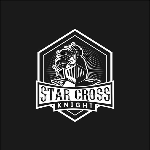 create a logo for Star Cross Knights Design by Julian™