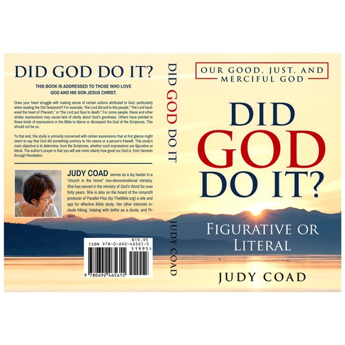 Design book cover and e-book cover  for book showing the goodness of God Design by TopHills