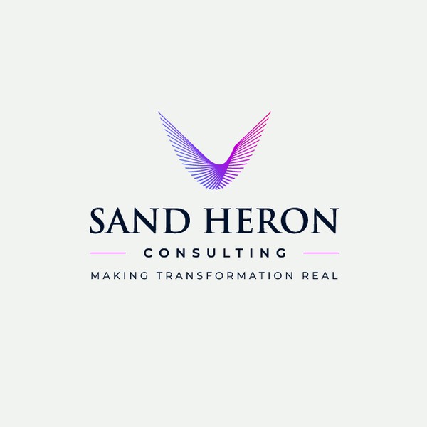 SAND HERON Logo Deesign