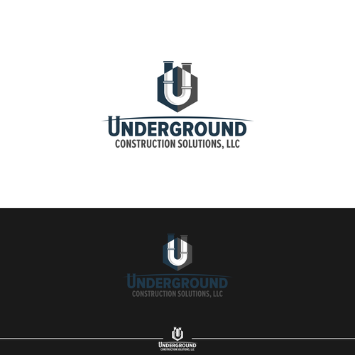 construction company logo Design by matadewa