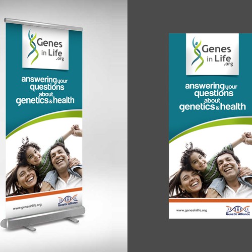 Create a conference poster for Genetic Alliance! Design by sougatacreative