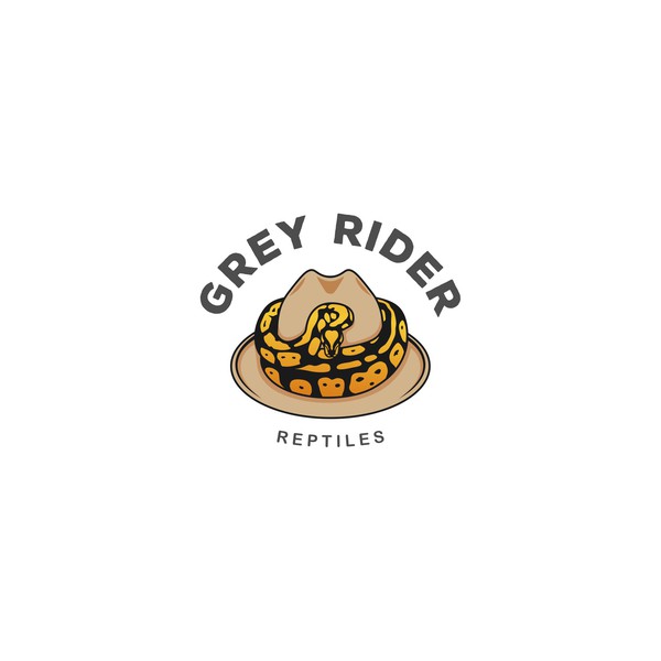 Logo for snake breeding company