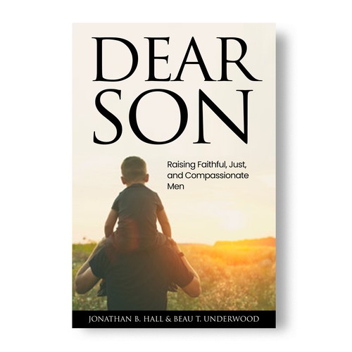 Dear Son Book Cover/Chalice Press Diseño de Zahari Studio