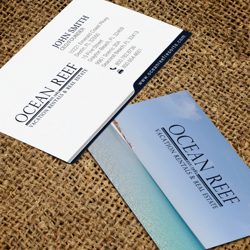 Design a fun, beach-inspired Business Card Design by chandrayaan.creative