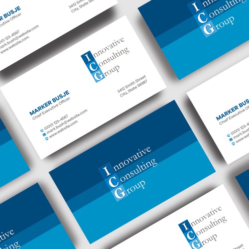 Design di ICG Business Cards di Shila Rani Das