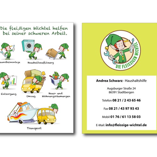 Postcard, flyer or print contest entry by pulunx_19