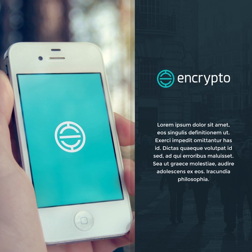 Swiss hosted secure doc storage Encrypto.com needs logo and brand built Design by csoki