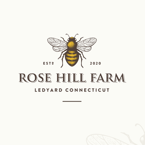 Historic New England Farm producing elegant honey ISO a legacy worthy logo Design by Zvucifantasticno