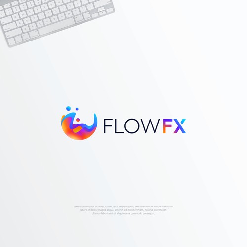 Mesmerizing fluid simulation app needs a logo Design by harodsgn™