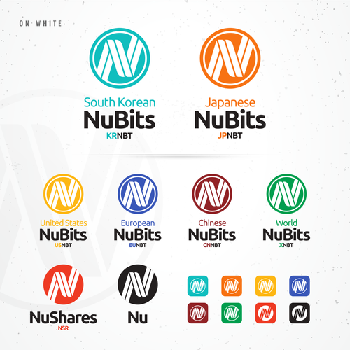 Vectorize logo and pick colors of new NuBits for South Korea and Japan Design by tedge17™
