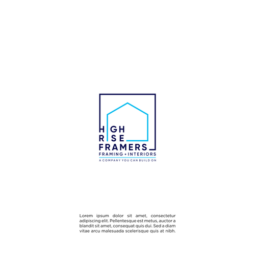 we need a professional logo and branding for nyc construction doing Framing and Drywall Design by 71Z Dezign