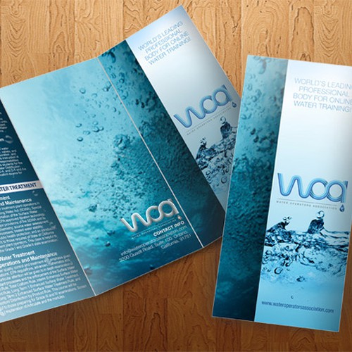 Create the next brochure design for Water Operators Association Design by isuk