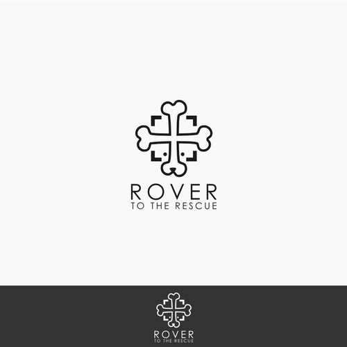 Logo for Rover to the Rescue (an org that raises money for pet rescues ...
