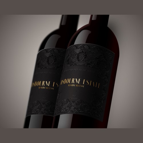 Wine label: modern and minimal, contest della categoria Etichetta di  prodotto