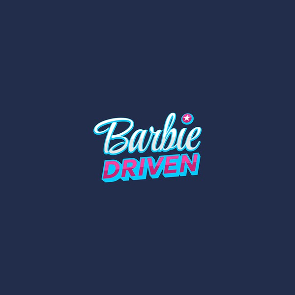 Barbie Driven Car Club Logo