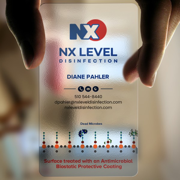 Creative Clear Plastic card