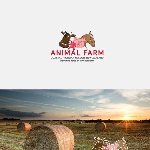 Capture the essence of our rare breed farm park experience in a logo Design réalisé par kec99