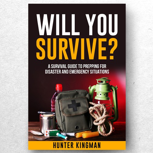 Design for a handbook on how to survive different disaster scenarios. Design by ryanurz