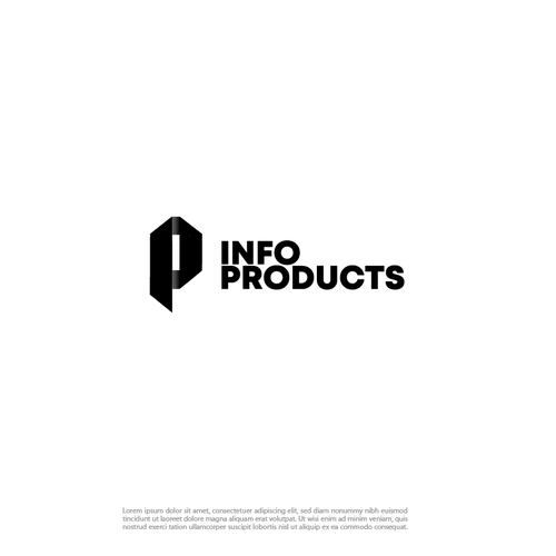 InfoProducts.com - Logo & Branding Design por LEN-ART DESIGN