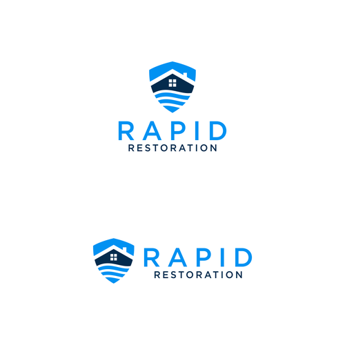 Designs Design a simple elegant logo for a water and fire remediation