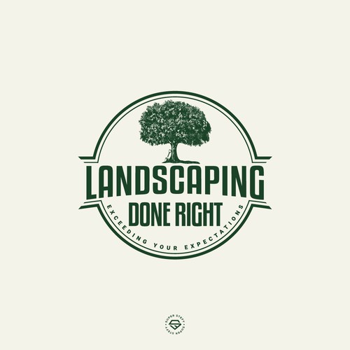 Searching for Clean, Indelible Logo for Landscaping Company Design by SuperStefy ★ ★ ★ ★ ★