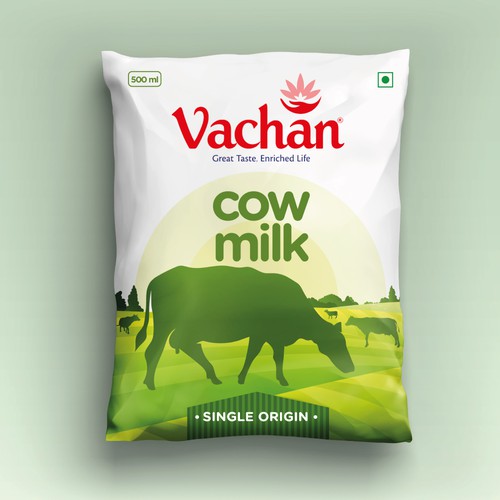 Vachan Cow Milk Design by JMD1