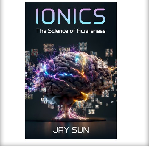 Book design for new consciousness science Design by N&N Designs