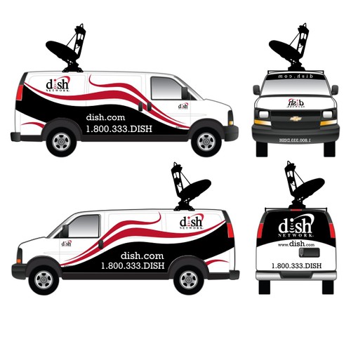 V&S 002 ~ REDESIGN THE DISH NETWORK INSTALLATION FLEET Design by NEX Creative