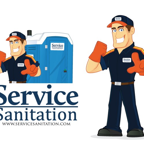 Superhero Porta Potty Company Seeks New Mascot!! Design by sundatoon