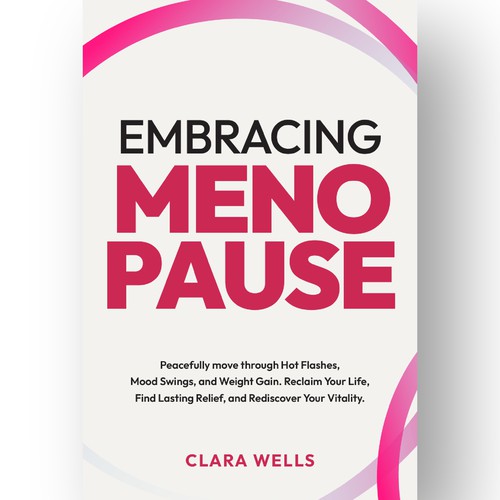 I need a book cover that connects with women about menopause Design by Creative_Crafter