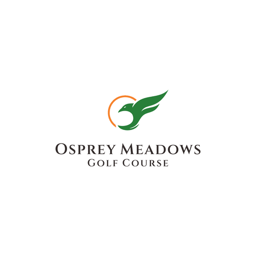 Golf Course Logo - Osprey Meadows Golf Course at Tamarack Design by Media Ciptadi