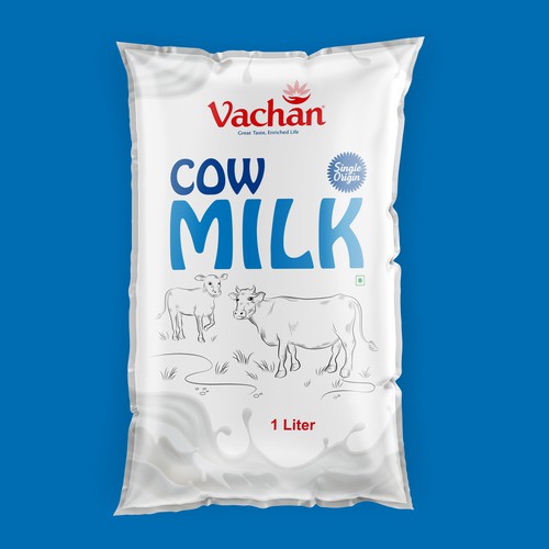 Vachan Cow Milk Design by Moi_Designers