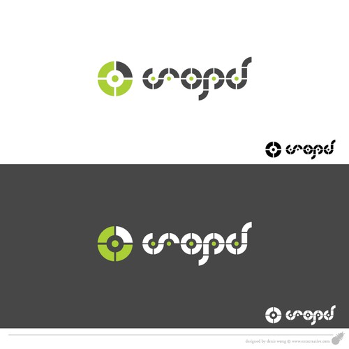Cropd Logo Design 250$ Réalisé par Dendo
