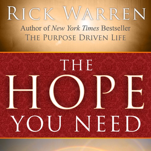 Design Rick Warren's New Book Cover Design por danielw4