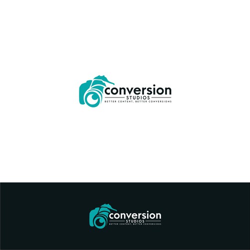 logo design for "conversion studios" photography studio Design by Vscoanzo