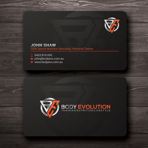 New Business Cards For Personal Training Business